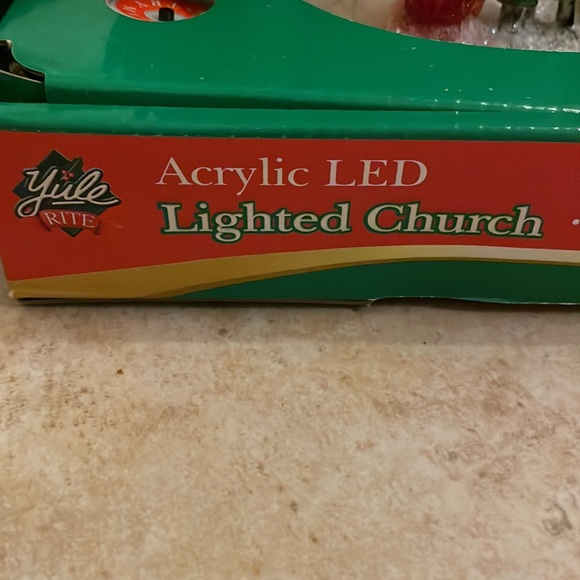 SALE Acrylic Light Up Church - Picture 3 of 7